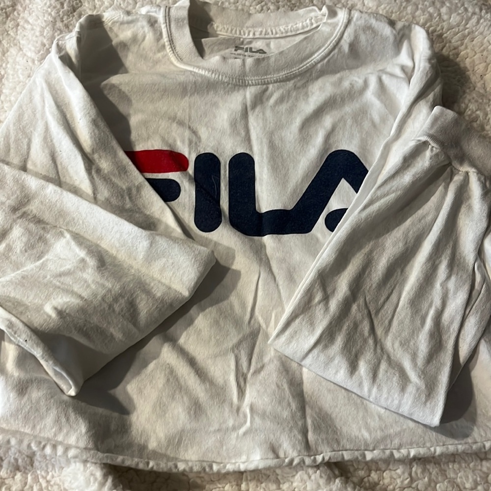 Fila cropped long sleeve